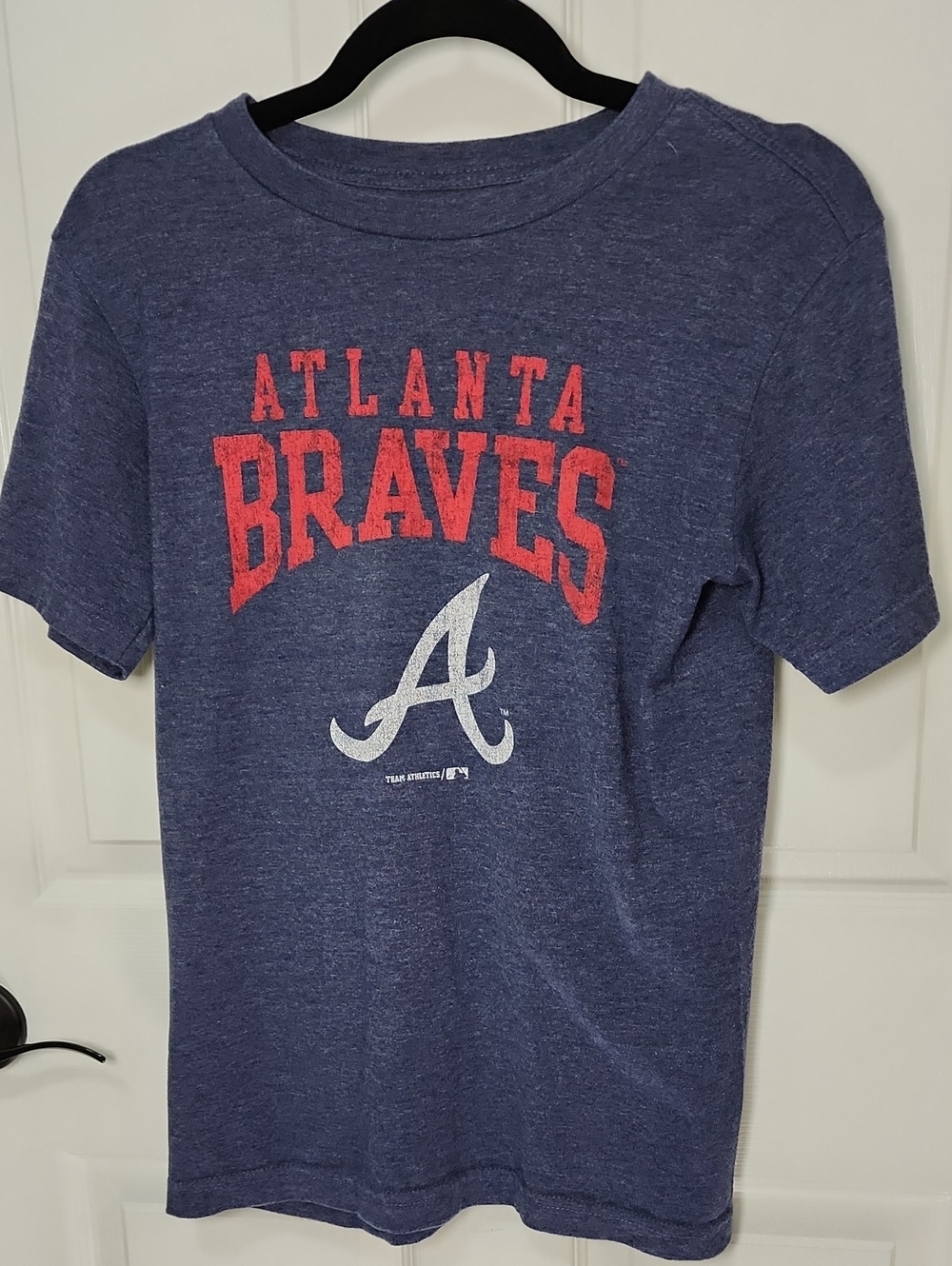 Kids Atlanta Braves Navy Graphic Tee - MLB Team Shirt
